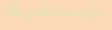 Image with Font Color E6E3BB and Background Color FBD9B9